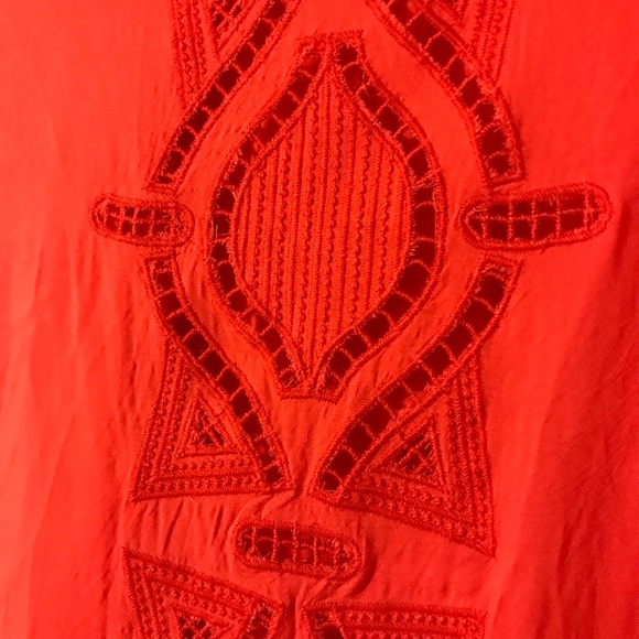 Blue Rain Salmon Blouse - Picture 2 of 3